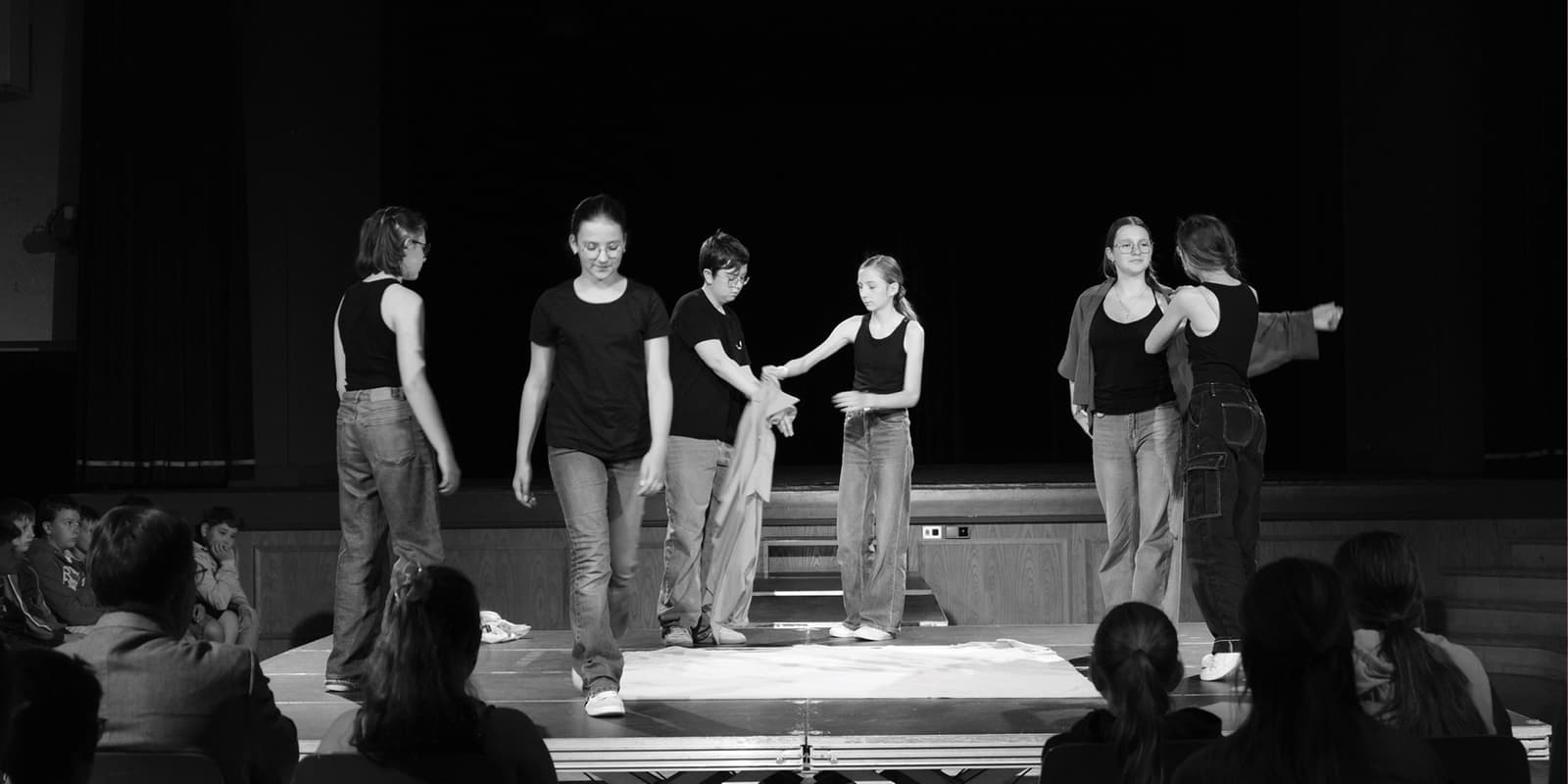 Atelier théâtre du collège Gustave Doré